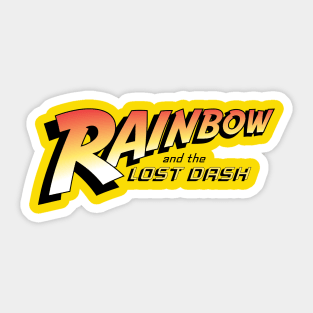 Rainbow and the Lost Dash Sticker